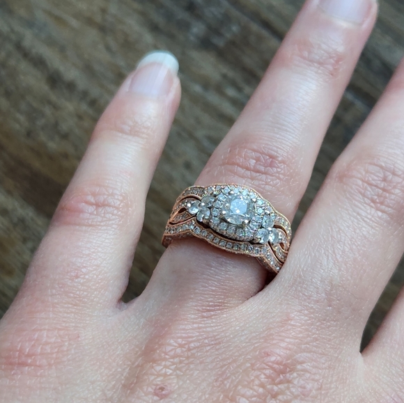 Neil Lane Engagement Ring with 2 Bands - Picture 5 of 10